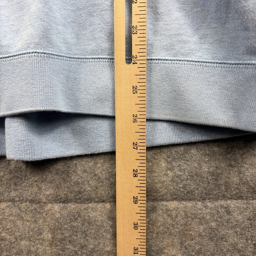 Tommy Bahama Men's Sweater XL Half Zip  Pullover Light Blue Long Sleeve Nautical
